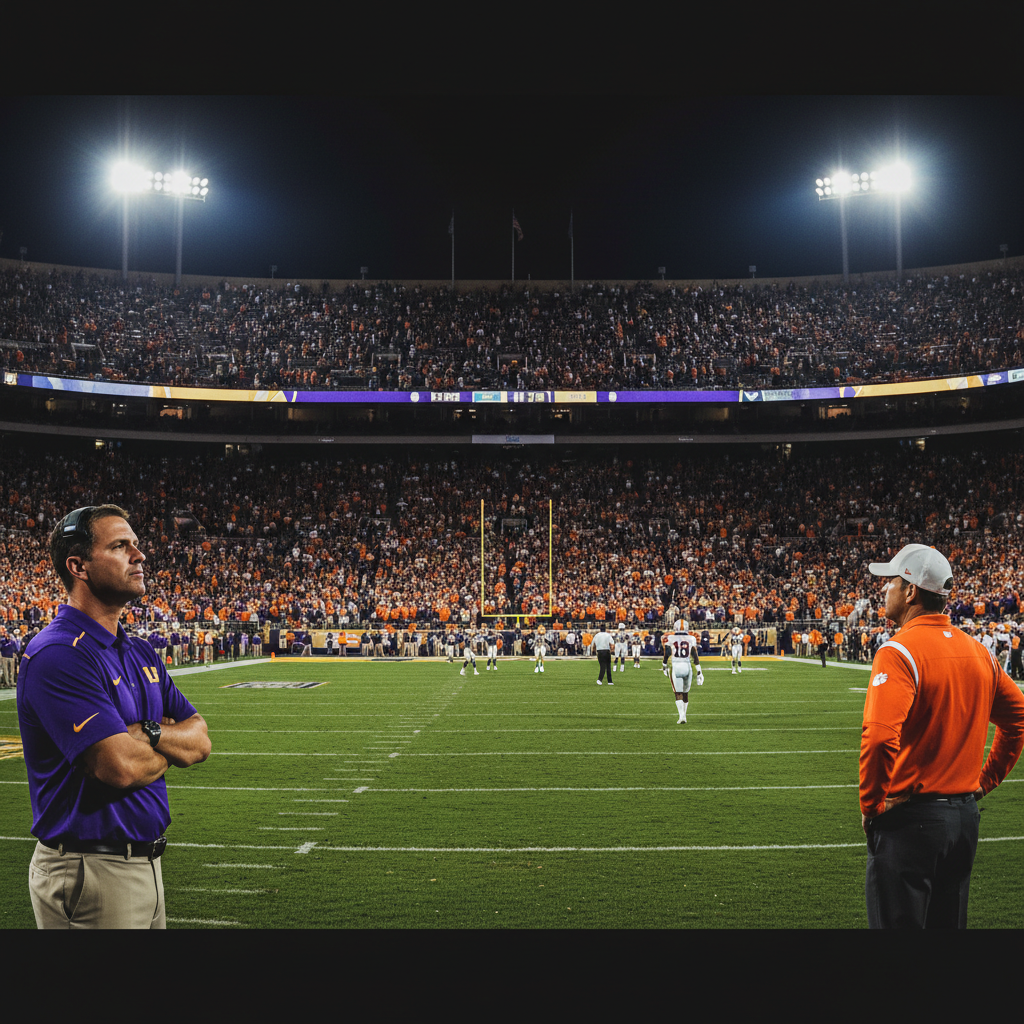 Clemson vs LSU: Week 1 Clash Examines College Football Soul