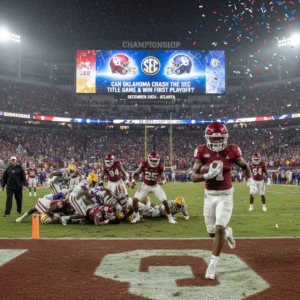 Can Oklahoma Football Crash SEC Title Game and Win First Playoff?