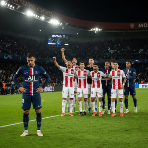 PSG Slumps Again as Monaco Clinches 2-1 Win at Parc des Princes