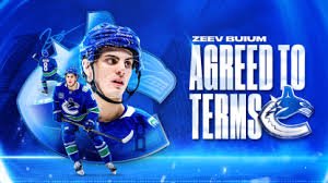 Canucks Lock Up Defenseman Zeev Buium With 8-Year Extension